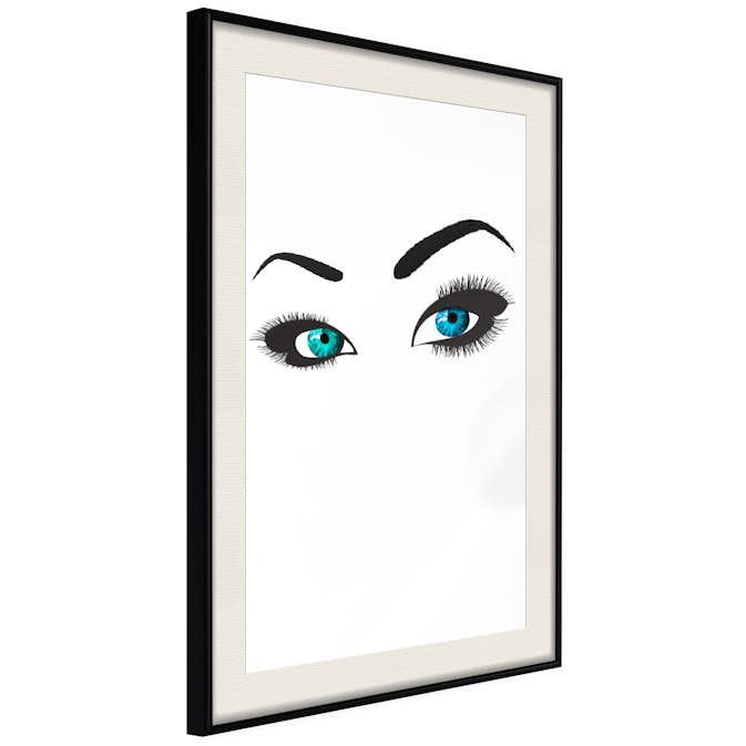 Poster Artgeist Affisch Two-Colored Eyes