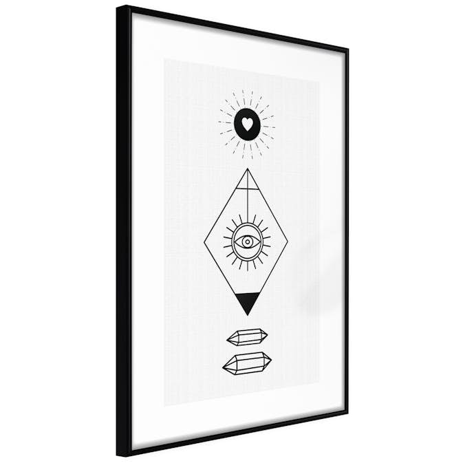 Poster Artgeist Affisch Symbols