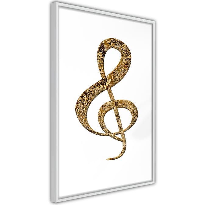 Poster Artgeist Affisch Treble Clef