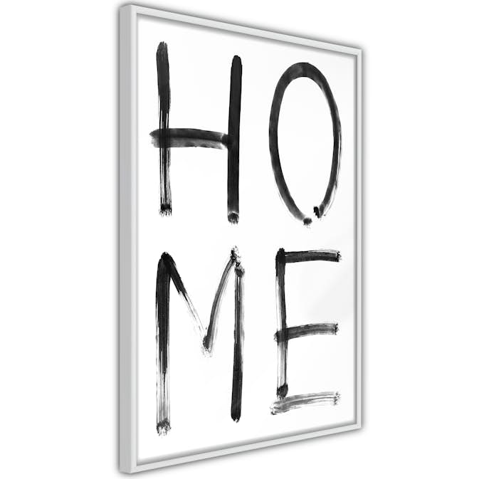 Poster Artgeist Affisch Home Expression