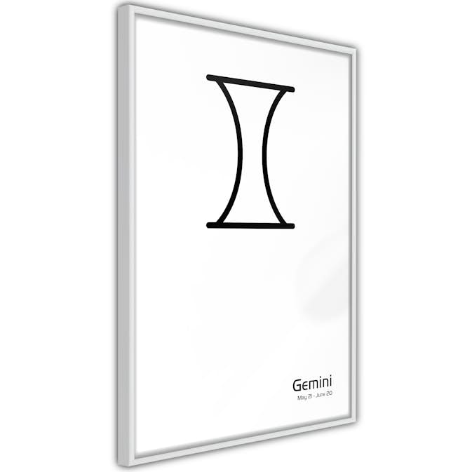 Poster Artgeist Affisch Gemini