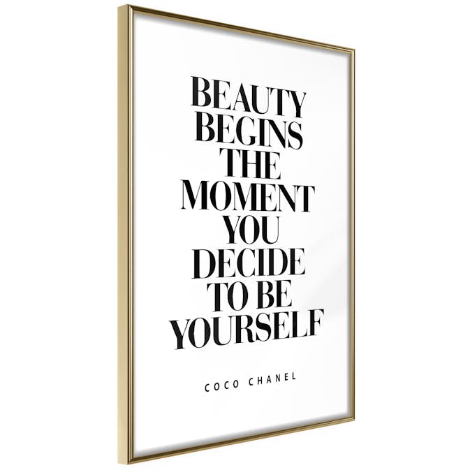 Poster Artgeist Affisch Coco Chanel