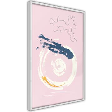 Poster Artgeist Affisch Pink Accent