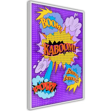 Poster Artgeist Affisch Kaboom!