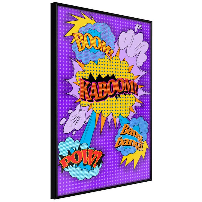 Poster Artgeist Affisch Kaboom!
