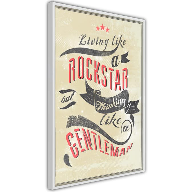 Poster Artgeist Affisch Rockstar