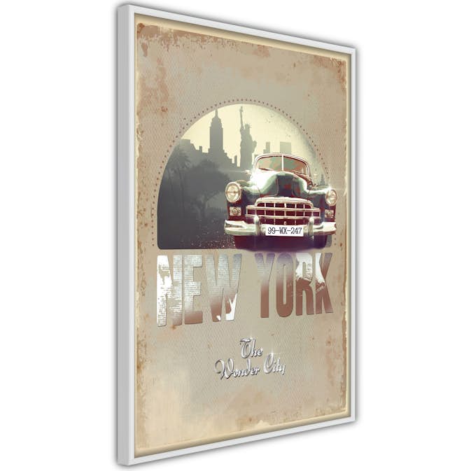 Poster Artgeist Affisch New York - The Wonder City