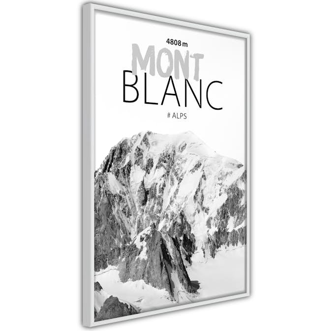 Poster Artgeist Affisch Mont Blanc