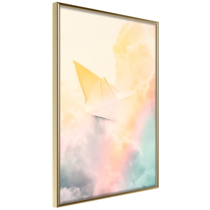 Poster Artgeist Affisch Origami
