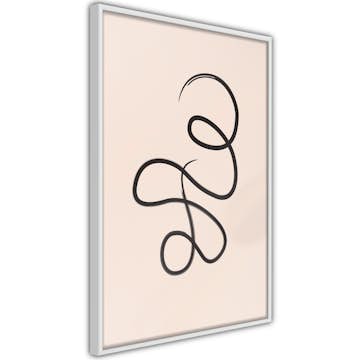 Poster Artgeist Affisch Thought Loop