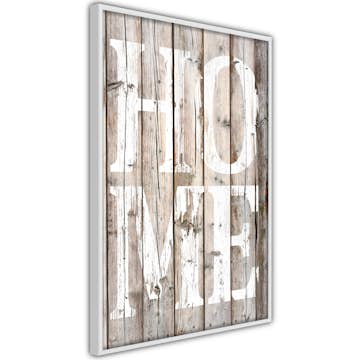 Poster Artgeist Affisch Retro Home