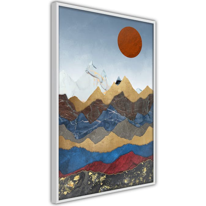 Poster Artgeist Affisch Colombia's Heart