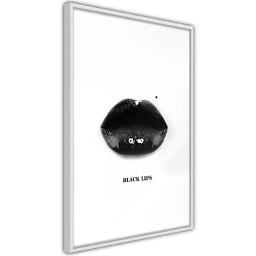 Poster Artgeist Affisch Dark Lips