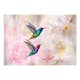 Fototapet Arkiio Colourful Hummingbirds Pink