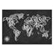 Fototapet Arkiio Retro Continents Svart