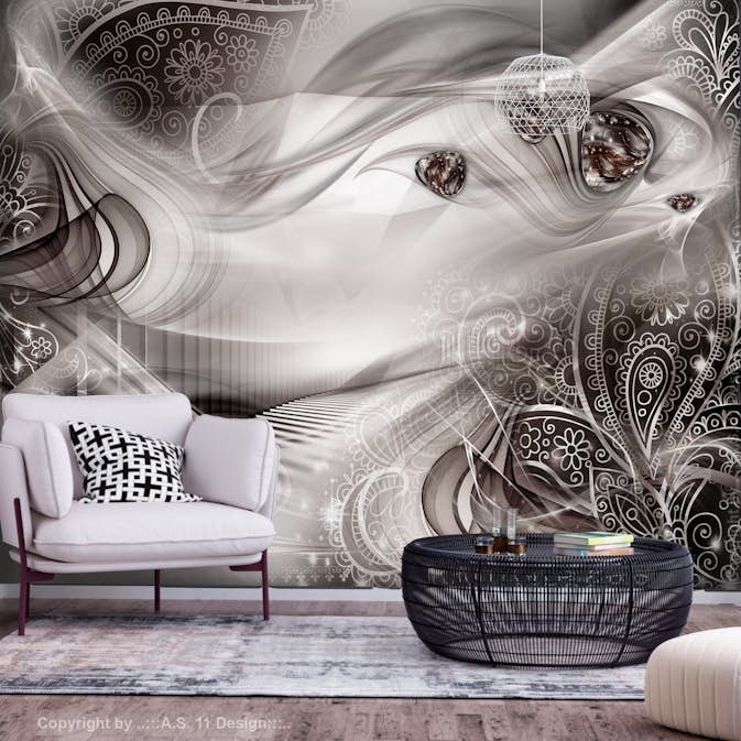 Fototapet Arkiio Självhäftande Autumn Evenings Grey