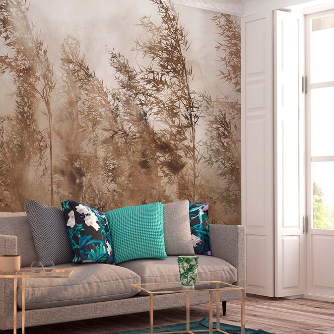 Fototapet Arkiio Tall Grasses - Brown