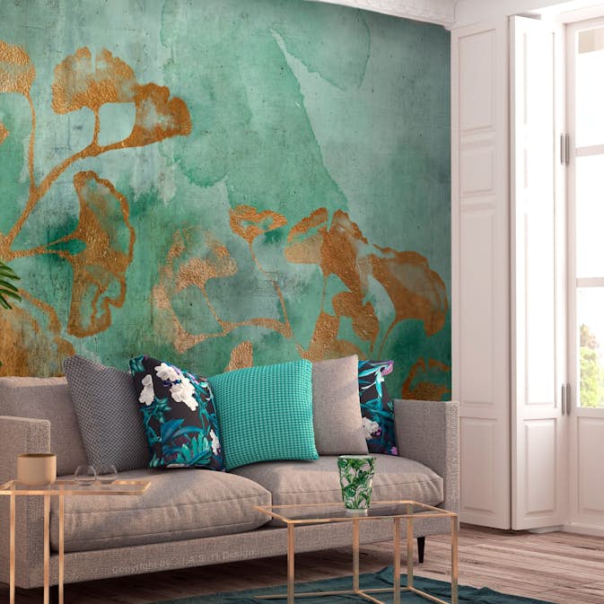 Fototapet Arkiio Copper Ginkgo