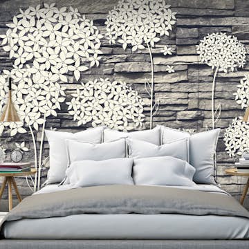 Fototapet Arkiio Stones Flowers