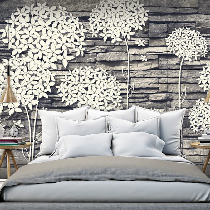 Fototapet Arkiio Stones Flowers