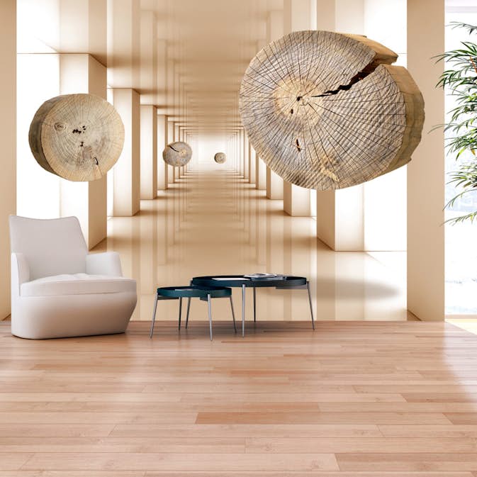 Fototapet Arkiio Självhäftande Inventive Abstraction