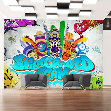 Fototapet Arkiio Skateboard Team