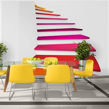Fototapet Arkiio Colorful Stairs