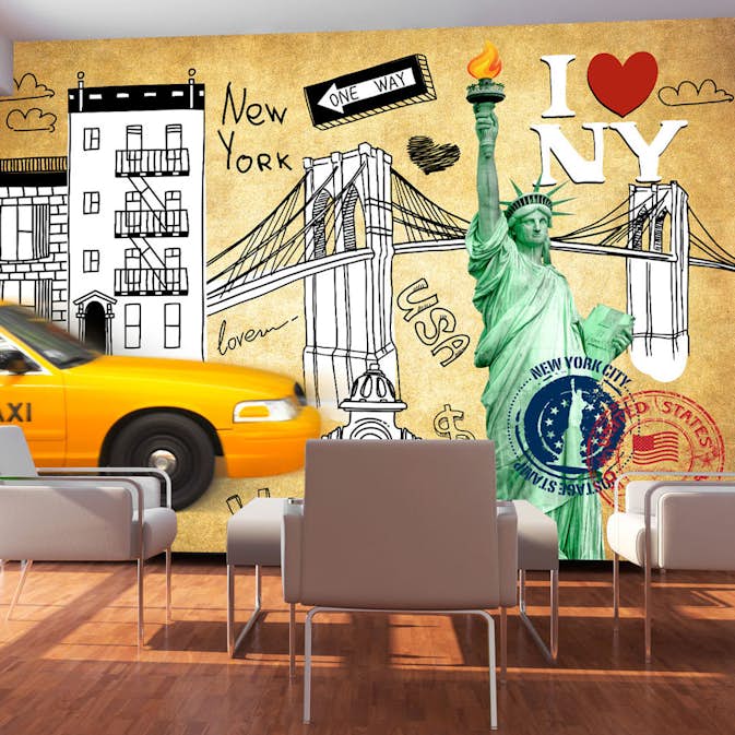 Fototapet Arkiio One Way New York