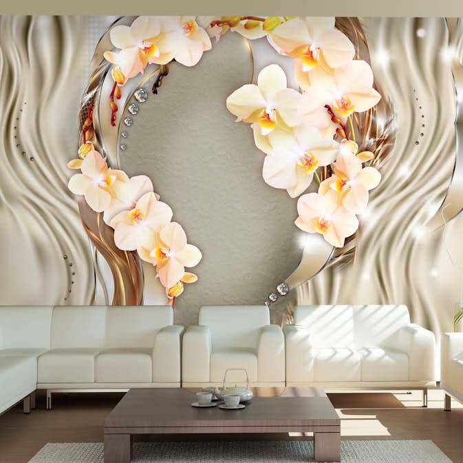 Fototapet Arkiio Wreath Of Orchids
