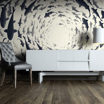 Fototapet Arkiio Fish Swirl