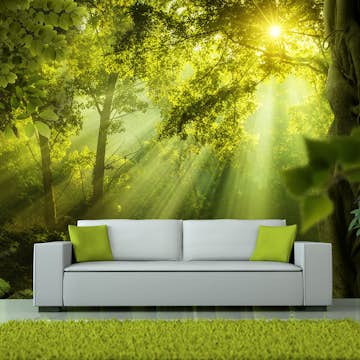 Fototapet Arkiio Självhäftande In A Secret Forest