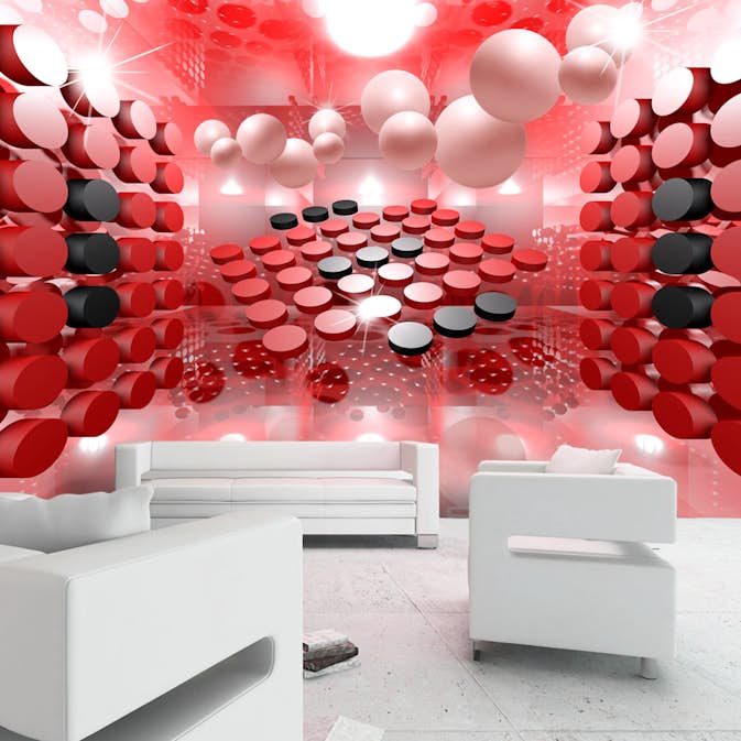 Fototapet Arkiio Playing In Red And Black