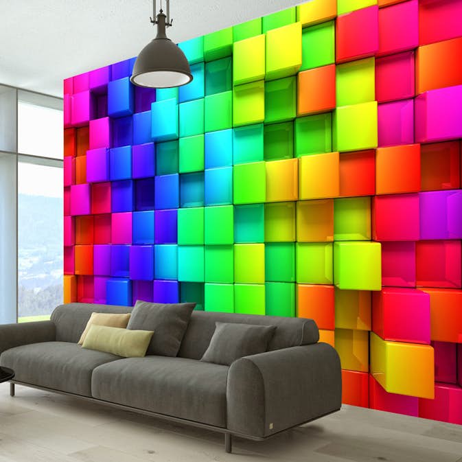 Fototapet Arkiio Colourful Cubes