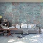 Fototapet Arkiio Turquoise Concrete 50x1000 cm