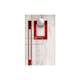 Fototapet Arkiio Concrete, red frames and white knobs 50x1000 cm