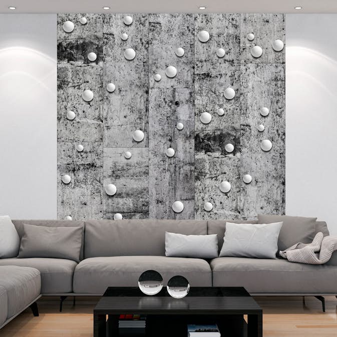 Fototapet Arkiio Pearls on Concrete 50x1000 cm