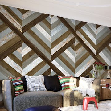 Fototapet Arkiio Wooden Trap 50x1000 cm