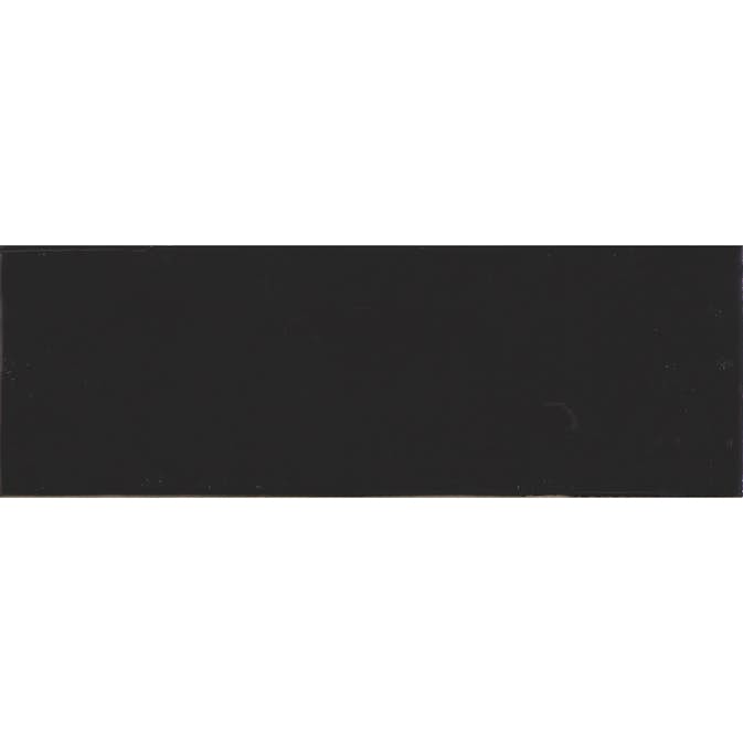 Kakel Tenfors Lineo Black Blank 6,5x20 cm