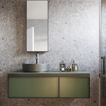 Klinker Tenfors Flodsten Smoke 90x90 cm