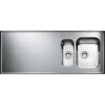 Heltäckande Diskbänk Intra Atlantic G 600 med Korgventil 1400 mm