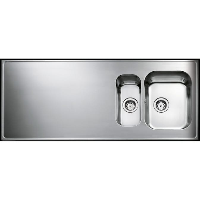 Heltäckande Diskbänk Intra Atlantic G 600 med Korgventil 1400 mm