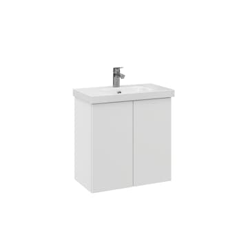 Tvättställsskåp Temal Stella med Tvättställ och 2 Luckor