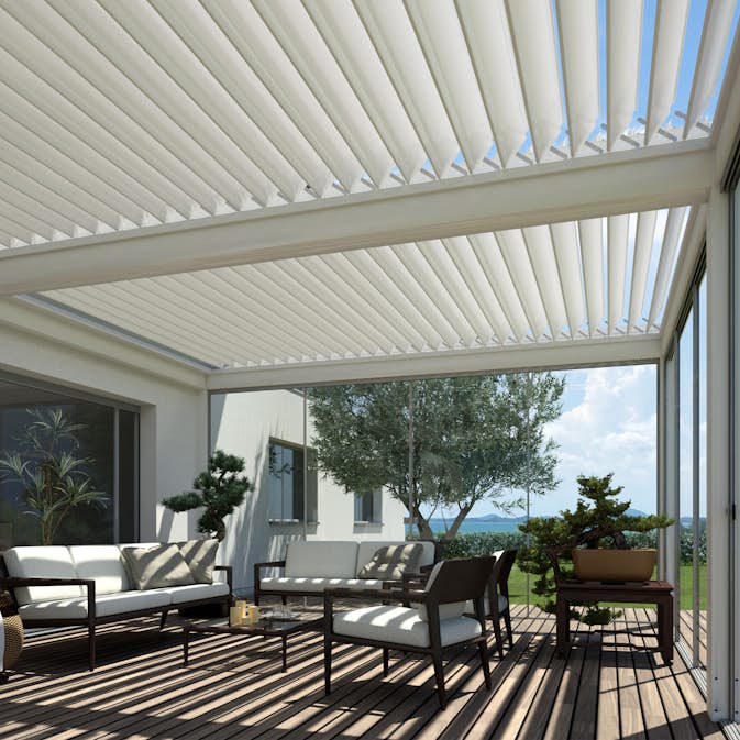 Aluminiumpergola Allvy Sunroom Orienta