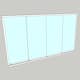 Vikparti Allvy Sunroom s75 3-Glas 4-Delad
