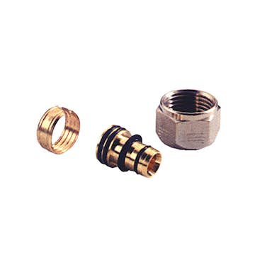 Anslutningskoppling Flooré för Alu/PEX-rör