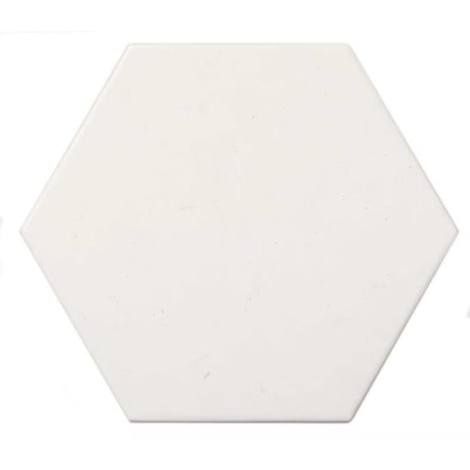 Klinker Ape Hexagon Vit 18x20 cm