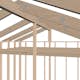 Attefallsstomme Byggstommar Lösvirke med Loft 25m2, 22°