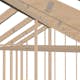 Attefallsstomme Byggstommar Premium med loft 25m2 30°