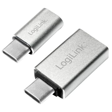 USB-C till USB + USB-C MicroUSB LogiLink