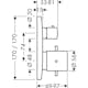 Duschblandare Axor Starck X 2-utlopp